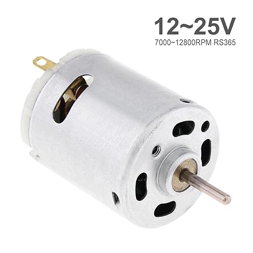 Micromoteur 12V CC brosse carbone varistance sèche-cheveux bureau - 4