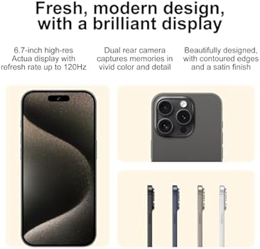 I16 PRO MAX Android Phone, 8GB+256GB Unlocked Cell Phone,Android