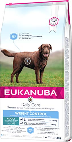 Eukanuba Adult Hundefutter für Gewichtskontrolle Large Breed Huhn 12 kg