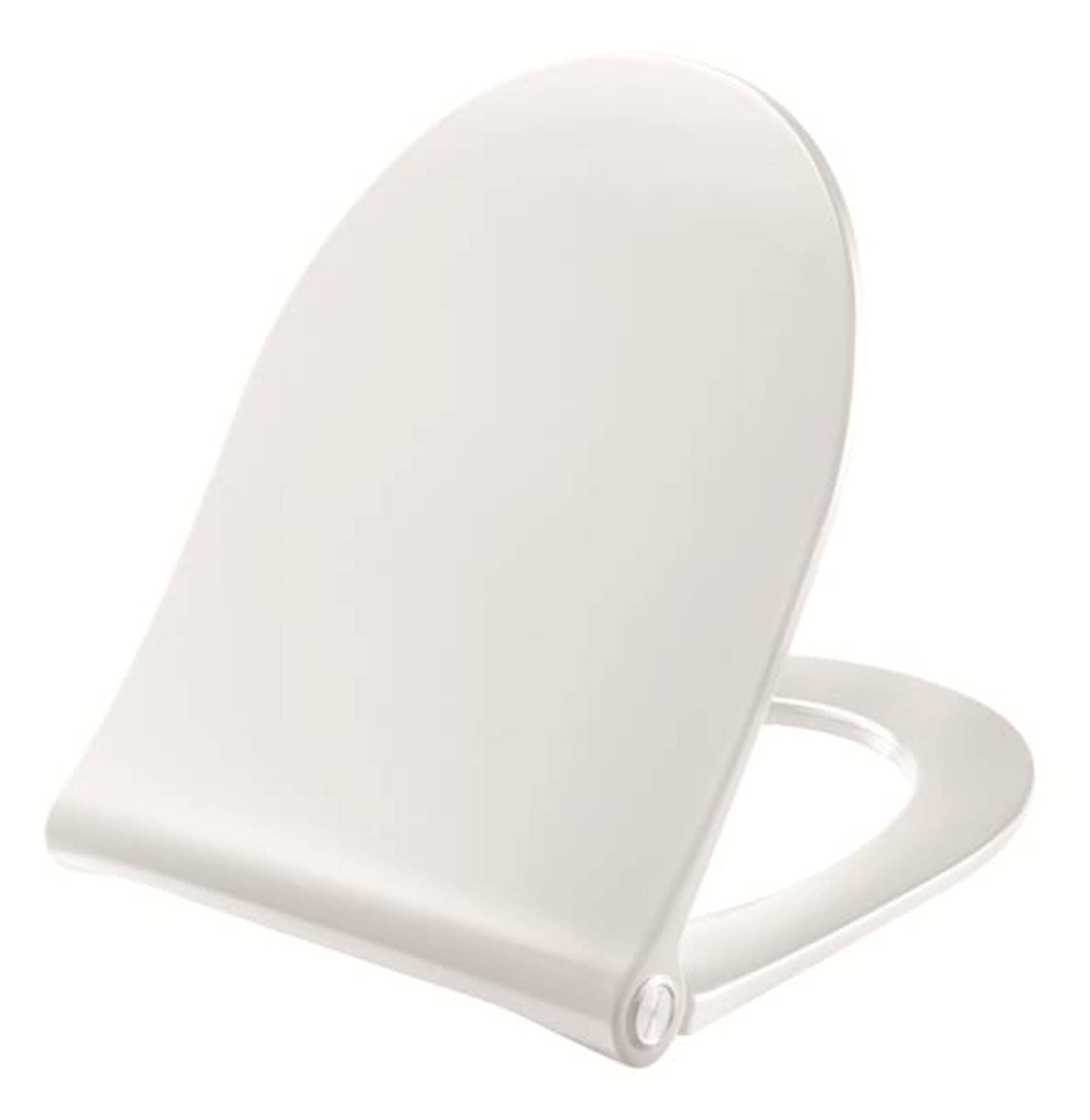 Pressalit Sway D2 Sitz mit Softclose und Lift-Off 35,9x45,4 cm Matt Weiß