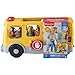 Fisher-Price Little People Toddler Learning Toy, Big Yellow School Bus Pull-Along Vehicle & 4 Figures for Pretend Play Kids Ages 1+ Years