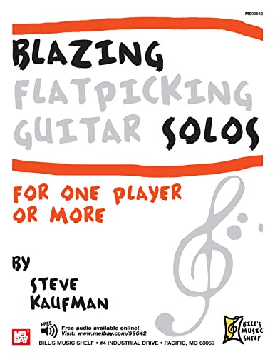 Guitar solos flatpicking partition pour un ou plusieurs guitaristes