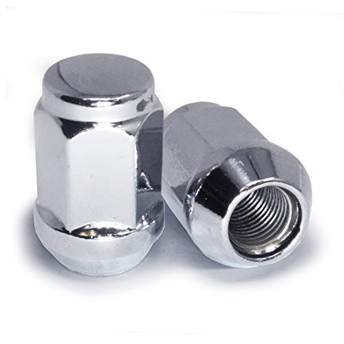 Mastiff 13754, Acorn Bulge After-Market Lug Nut Set - 1/2-20 Thread, Triple-Chrome Finish, 3/4 Hex, 60 Degree Conical Seat (Pack Of 20) #TOP2