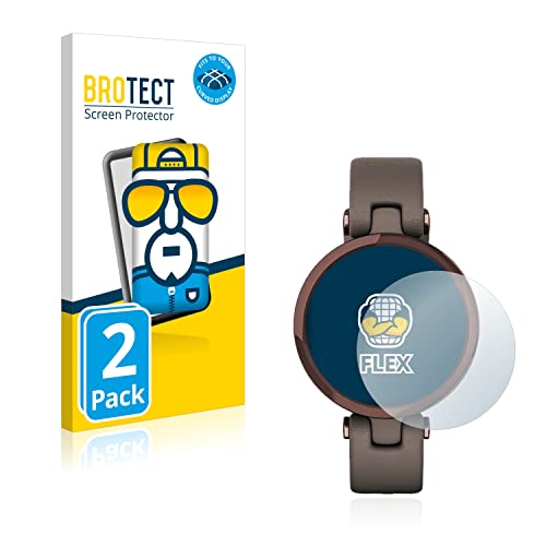 brotect Protection Intégrale 3D Incurvé Compatible avec Garmin Lily (2 Pièces) - Couverture Complète, Film Protection Écran Cover