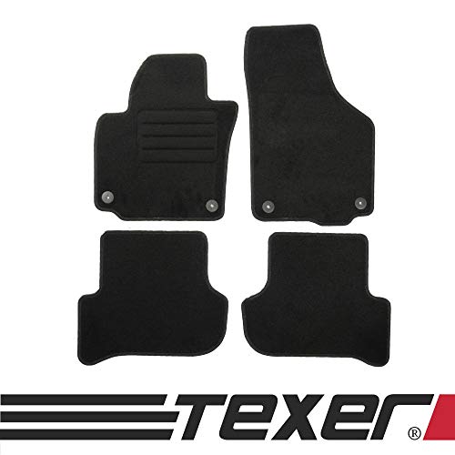 CARMAT TEXER Textil Fußmatten Passend für Skoda Yeti Bj. 2009-2017 Basic