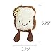 Wrapables Cute Plush Keychain Keyring Pendant Charm for Bag, Toast