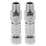 SHINEOFI 2 Pièces Adaptateur Coupleur Rapide pour Compresseur Air Connecteur Aérographe ...
