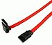 Cables Unlimited 18-Inch SATA Cable Right Angle Connector to Straight Connector