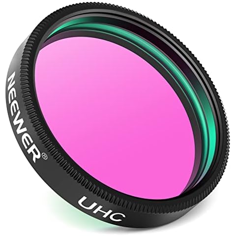 NEEWER Teleskopfilter 1,25Zoll UHC Filter, Astrofotografie Zubehörfilter zur Verbesserung des Bildkontrasts und zur Reduzierung der Lichtverschmutzung für die astronomische Fotografie Cover