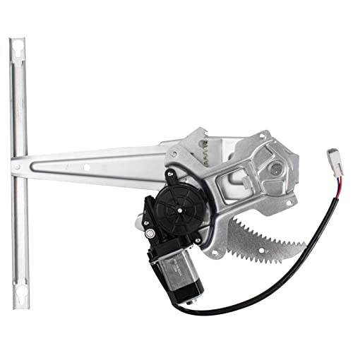 Image of TRQ Rear Left Power Window Regulator & Motor Assembly Drivers Side Compatible with 1998-2002 Honda Accord