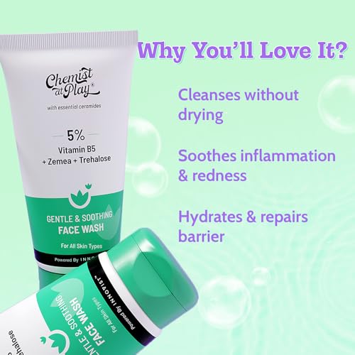 Chemist at Play Store Chemist At Play Gentle & Soothing Facewash 75 ml - Image 3