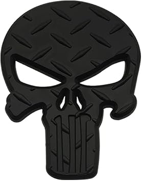 3D Metal Skull Emblem Badge Stickers Decals Auto Truck Motorcycle Car Accessories Black, 3.33.1 CI11AZ
