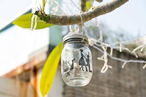 Znycye Solar Mason Jar Lights, 6 Pack 30 Led String Fairy Star Firefly Jar Lids Lights, Jars Not Included, Best For Mason Jar Decor,Great Outdoor Lawn Decor For Patio Garden, Yard (Cool White) #TOP6