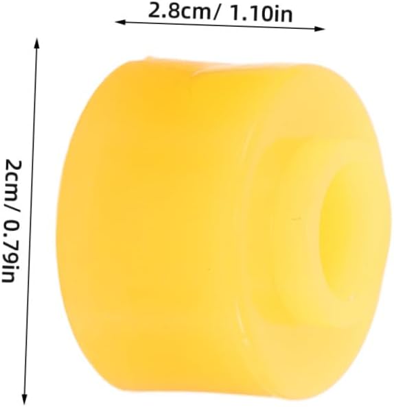 10pcs Automotive Shock Absorber Rubber Bushings Kit 1.1x0.79 Inch Lower Suspension Mount Replacement for Car and Truck Anti-vibration Soundproofing Repair