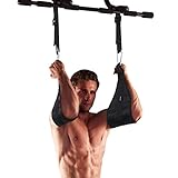 WINOMO Adjustable Ab Straps Fitness Abdominal Slings Rip-Resistant Fabric with Quick Locks for Pull Up Fitness