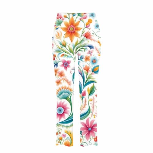 Generic Linen Pants Women Petite Women's Capri Pants Casual Summer Cotton Linen Cropped Pants Summer Palazzo Lounge Pants Trousers Sweatpants Black Denim Trendy 2024 Plus Size Vacation Boot Cut3