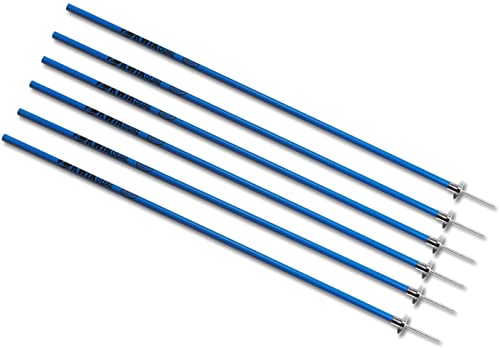 Kwik Goal Coaching Sticks (Blue)