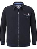 Jan Vanderstorm Herren Sweatjacke Tapani dunkelblau 2XL (XXL) - 60/62