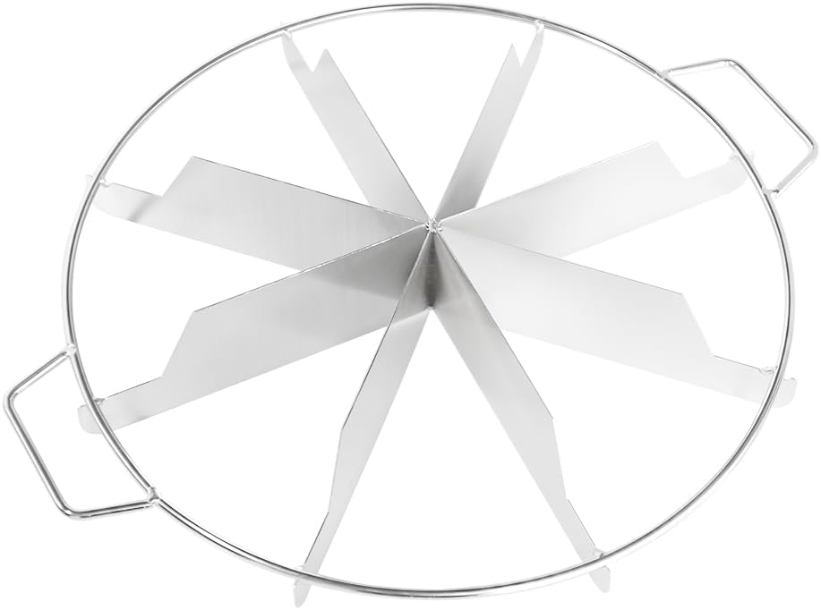 10 Slices Pie Cutter Cookie Cutters Pizza Cutters Stainless Steel Side-Handles