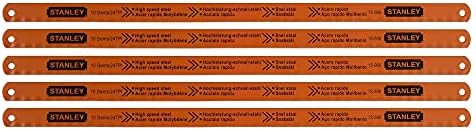 Stanley High Speed Steel Molybdenium Hacksaw Blades (2) 0 15 906