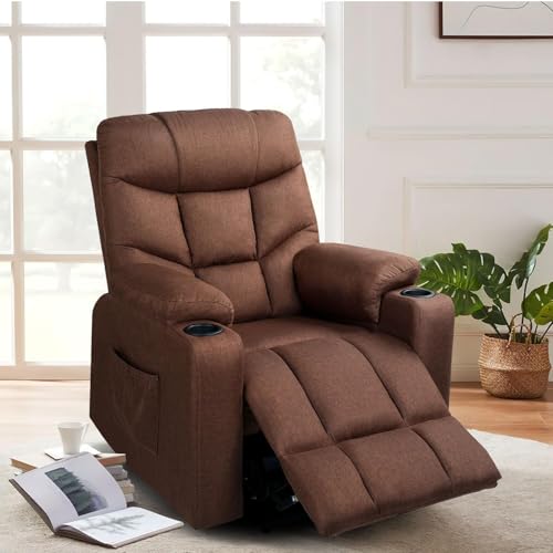 Sillón Plegable Reclinable Eléctrico con Tela miniatura 1