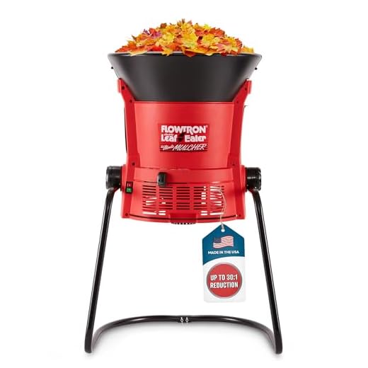 Flowtron LE-900 The Ultimate Mulcher Electric Leaf Shredder