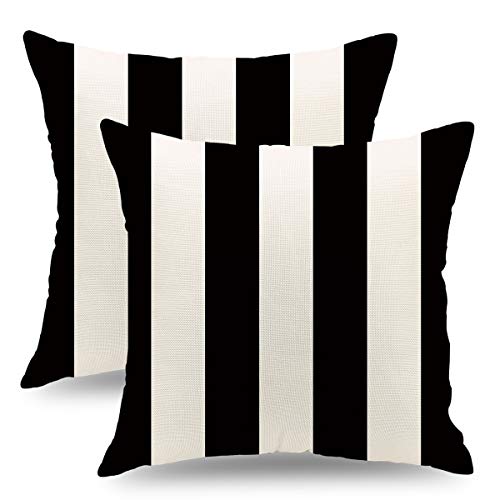 Best Black And White Stripe Pillow A Classic Look For Your Home