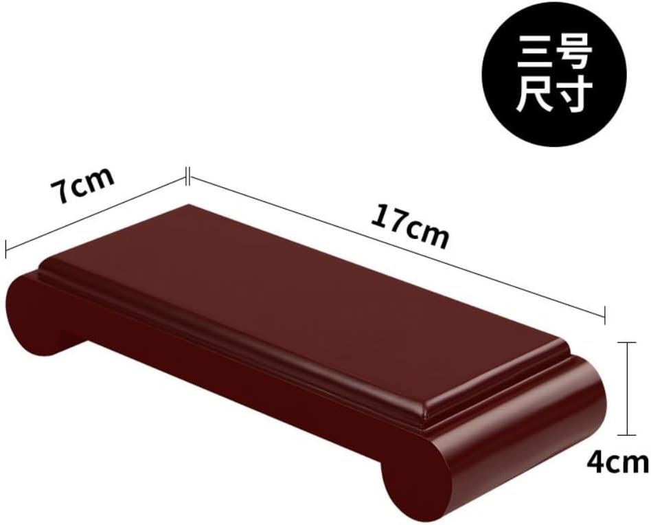 17cm Rectangular Vase and Bonsai Decoration Tray Frame on The Base