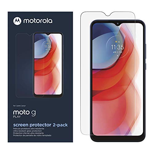 Motorola (2 Pack Moto G Play (2021) Screen Protector- Strong Tempered Glass With Antimicrobial Treatment For Total Screen Protection And Freshness #TOP12