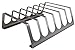 Produktbild Grillrost.com Das Original Rib-Rack Rippchenhalter Sparerip Halter aus Edelstahl f. Spareribs - Massiv & Hochwertig - Der Premium Spareribshalter