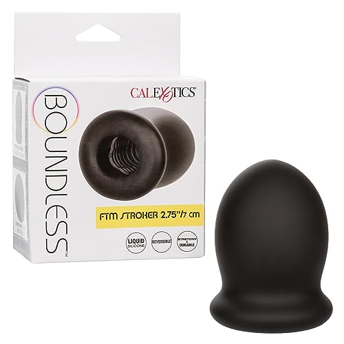 Masturbadores masculinos marca California Exotics Boundless FTM Stroker 7 cm Black