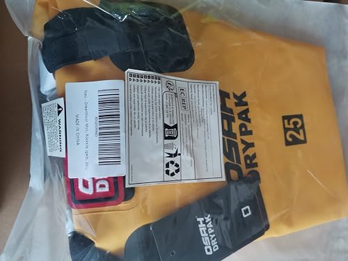 Greanthour Bolsa seca para motocicleta – Bolsa de viagem e bagagem à prova d'água com fecho superio