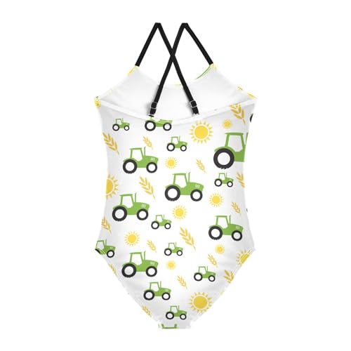 Image of Ollabaky Girls One Piece Swimsuit Bathing Suit Beachwear 3-10T