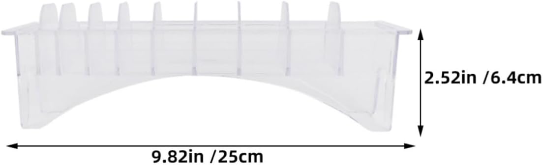 2pcs Clipper Guard Storage Box Ps Hair Tool Organizer Case
