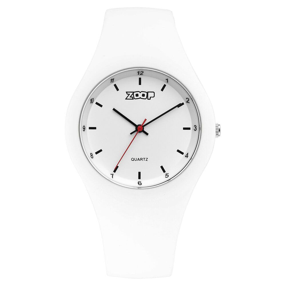 Zoop by Titan Pop Integrated Quartz Analog White Dial Silicone Strap Watch for Kids-26031PP02W (B0CW9XR6ZG) Amazon Price History, Amazon Price Tracker
