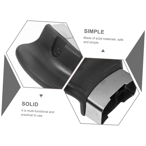 Alipis 2pcs Cubiertas de mango para ollas y sartenes, mango lateral para olla a presión, repuesto para partes de olla a presión miniatura 5