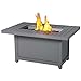 Produktbild Napoleon Patio Flame Table Hamptons rechteckig Flametable Patioflame Flammentisch Feuertisch Feuerlounge Aluminium Alu