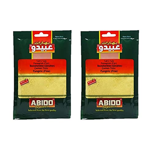 Lote de 2 unidades de fenogreco molido – Abido – bolsita de 50 g
