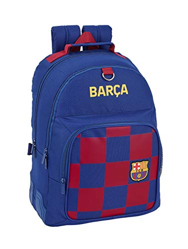 FC Barcelona Mochila Doble Escolar con cantoneras