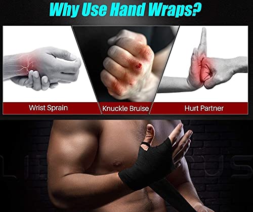 Generic Wealthy888 2 Pack Boxing Hand Wraps Ancient Style, Mma, Original Muay Thai, Kick Boxing, Muay Kaad Chuek, 100Percent Cotton Bandages, Knuckle Protection, White, Wide 2 Inch Long 5 Meter #TOP2