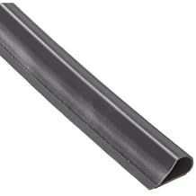 Pemko - S88D18 SiliconSeal Adhesive-Backed Fire/Smoke Gasketing, Dark Brown Silicone, 0.5" W x 0.25" H x 18 L