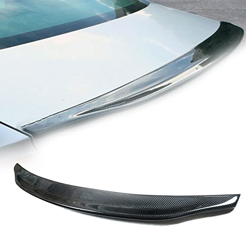 Becquet de coffre arrière en fibre de carbone pour Audi A4 B8.5 style carbone pur
