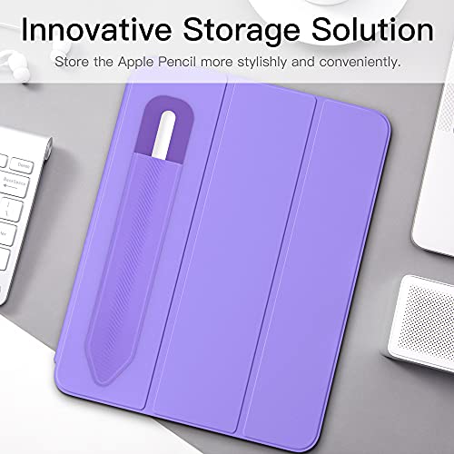 Image of MoKo Adhesive Pencil Case Holder Sticker for Apple Pencil, Purple