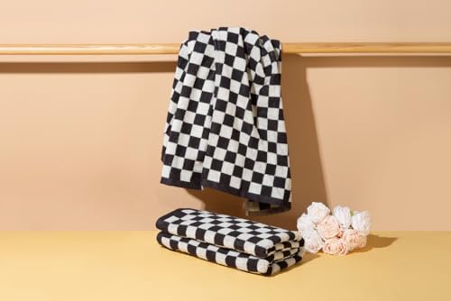 Generic Indulge In Luxury With Checkered Bath Towels thumb #2