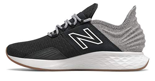 New Balance Women's Fresh Foam Roav V1 Running Shoe, Black/Light Aluminum, 6 M by New Balance - Used condition - Image 3