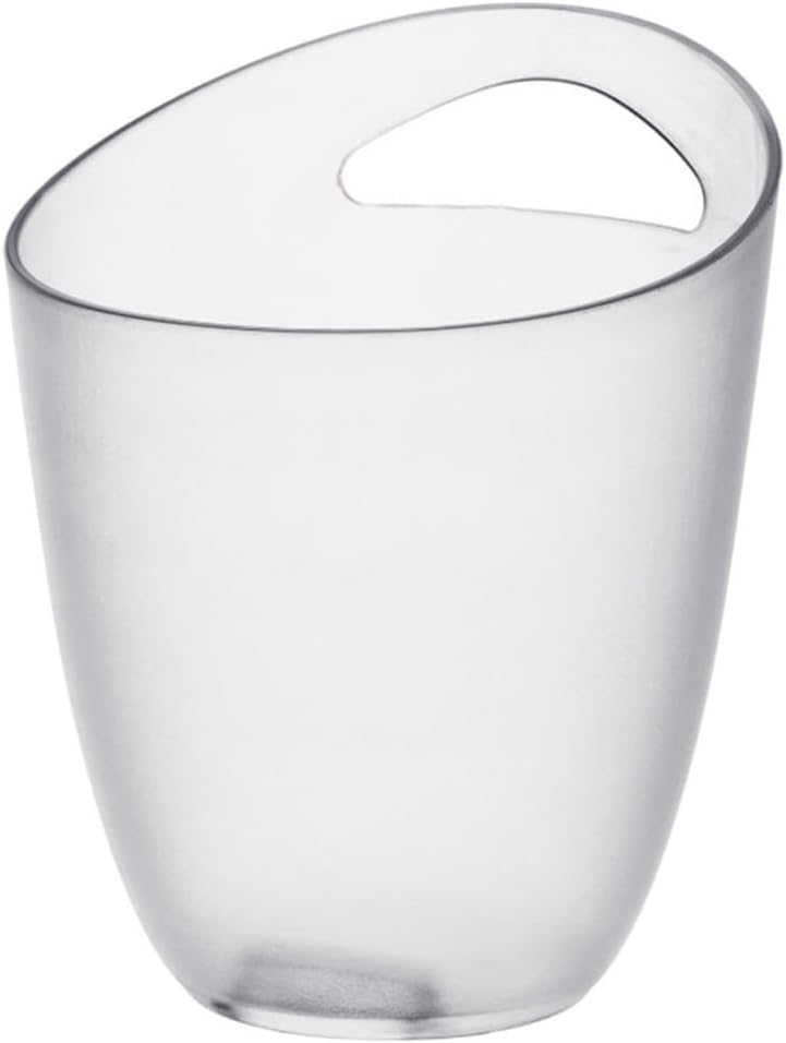 Ice Bucket Clear Ice Bucket Drink Water Champagne Beer Wine Cooler for Cocktail Party Bottle Restaurant Tavern Bar Supplies Drinks and Wine Cooler