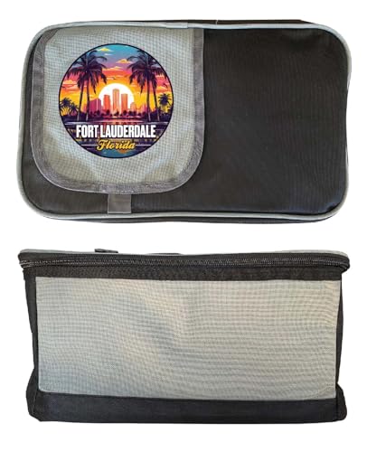Fort Lauderdale Florida Design B Souvenir Cooler 9 pack