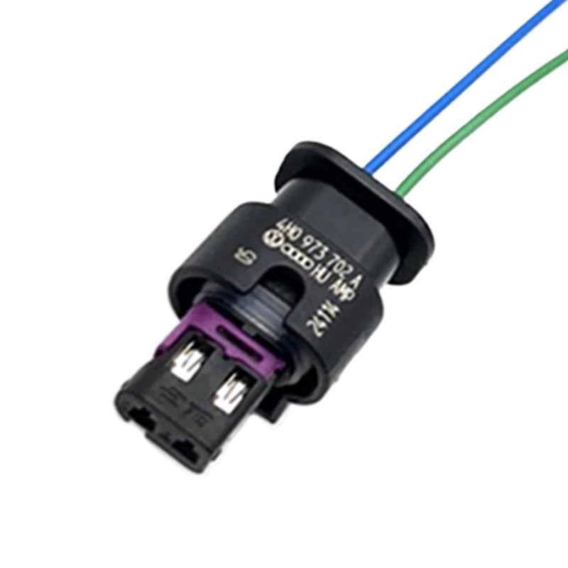 2 Pin Automotive Waterproof Connector Wire Harness Female with Terminal/Cable 4F0973702/6R0973323/4H0973702A(4F0 973 702 A,20 Pcs)