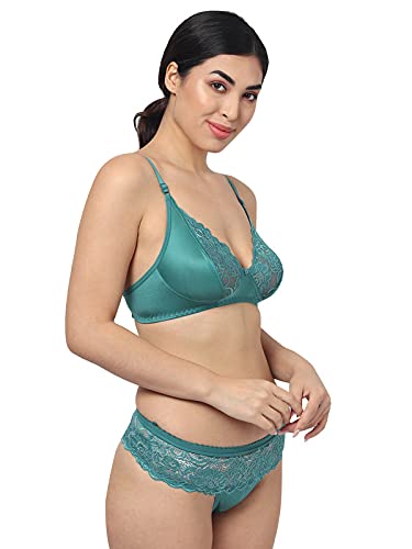 Image of SGC Sweden Women Mix Cotton Thongs Lingerie Set