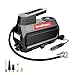 Produktbild Neakhmer Kompressor Klein Elektrische Luftpumpe Auto, 12V Mini Autoreifen Pumpe Und Auto Luftpumpe Mobile Kompressor Mit LED-Licht - Digitaler Reifendruckmesser Automatische Pumpe/Abschaltung Schwarz